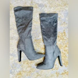 Wink Below Knee Suede Boots